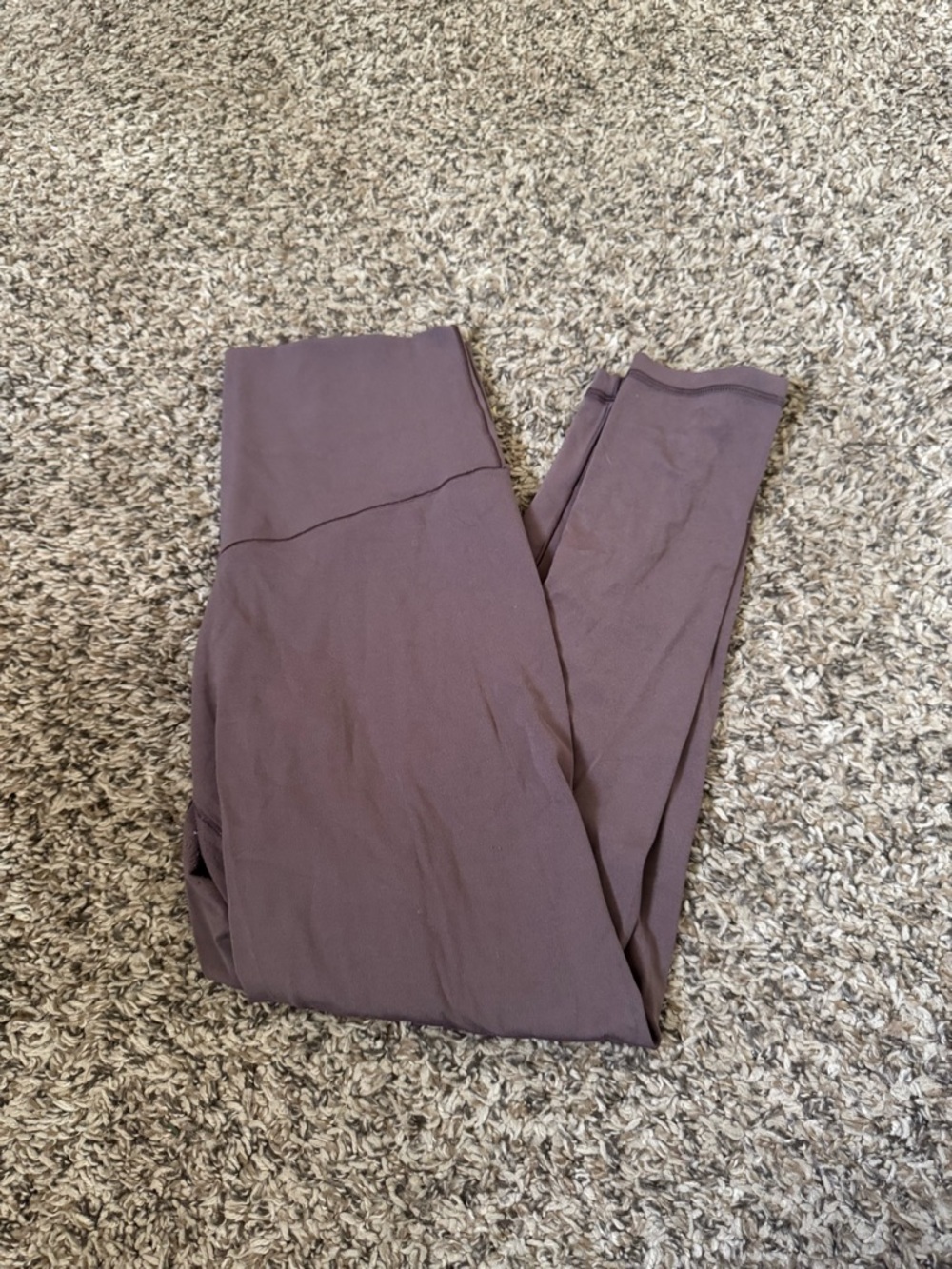 aerie Brown High-Rise 7/8 Leggings - Picture 1 of 3